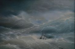 Свободная копия картины И.К. Айвазовского "Волна"
