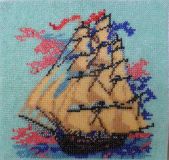 Bead embroidery