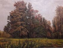 From the painting by Shishkin I. I."Autumn"