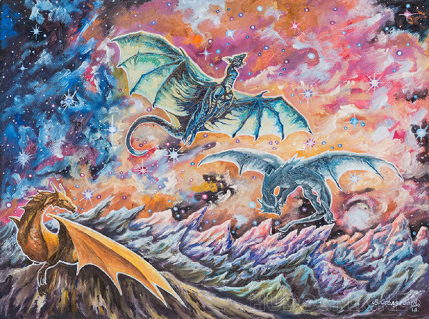 Dragons are children of the cosmos