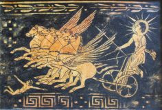 Icarus and the sun chariot.