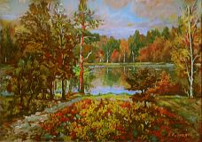 autumn pond B4