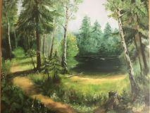 El lago de los bosques