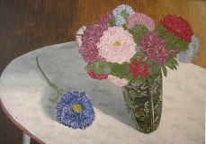 Asters in a vase