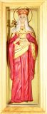 El icono de santa Elena (el icono de la Sagrada igual a los apóstoles de la Emperatriz Helena)