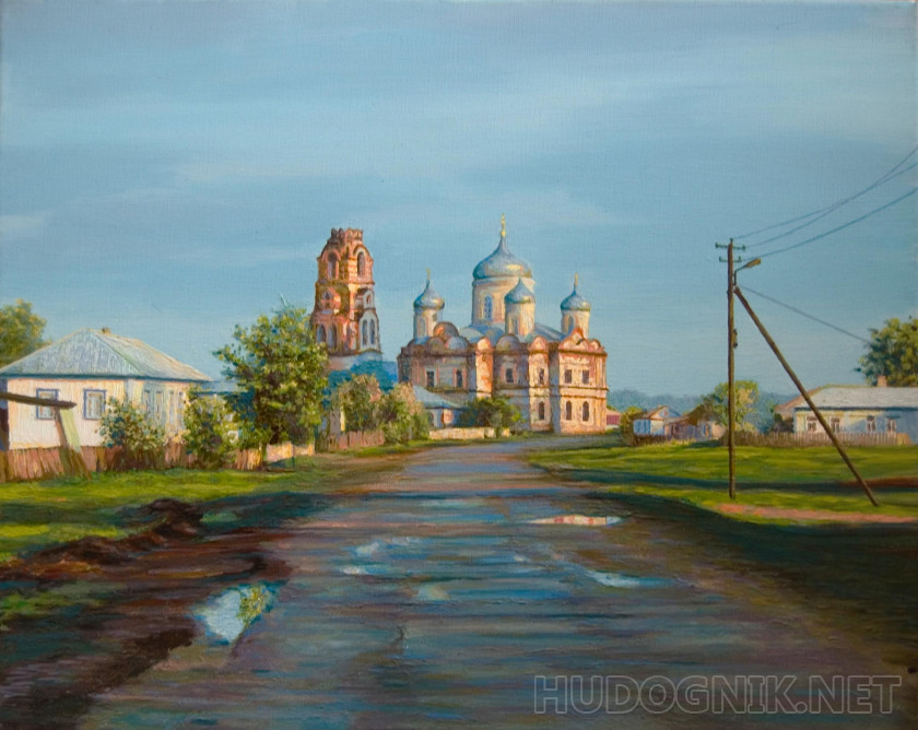 Утро. Церковь Михаила Архангела