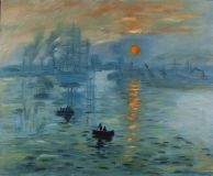 A Copy Of Claude Monet's Impression