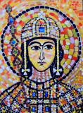 Портрет Императора, Византийская мозаика