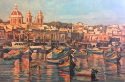 Malta, Marsaxlokk, En los rayos del sol