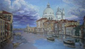 La mia Venezia, La Grande canal. The urban landscape
