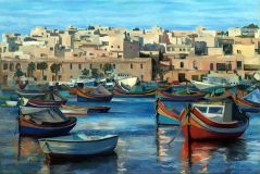 Мальта, страна цветных лодок