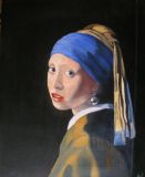 Copia de jan vermeer "la Muchacha con el pendiente de perla"