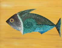 El pez Cirujano y su mundo interior-guisante verde