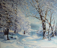 &quot;Прогулка по первому снегу...&quot; (по мотивам датского художника Anders Andersen)