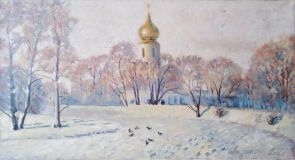 Parque de invierno. Tsarskoe Selo.