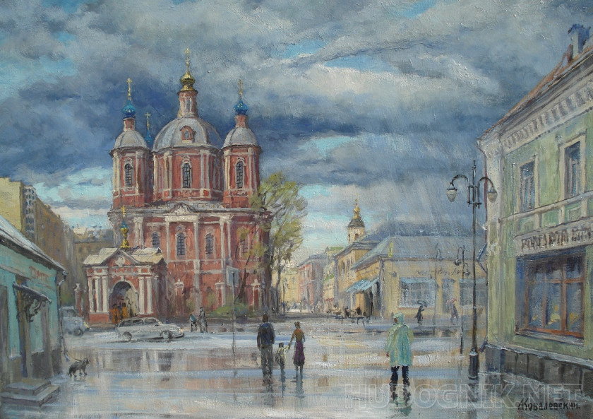 Rain on Pyatnitskaya