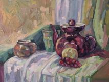 still life with teapot