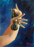 Hands with castanets