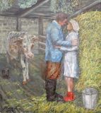 Milkmaid and shepherd