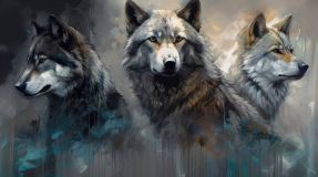 A pack of wolves