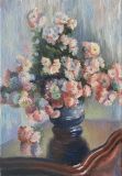 Copy of "Chrysanthemum" by Claude Monet