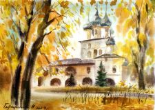 En Kolomenskoye en otoño