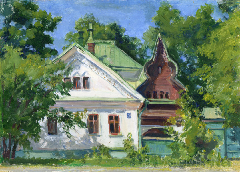 Vasnetsov's house (sketch)