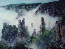 Rocas de Wulingyuan (Parque Nacional de Zhangjiajie, China) Provincia de Hunan