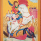 Икона "Чудо Св. Георгия о змие"