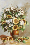 Bouquet with sunflowers