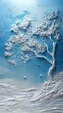 snow tree