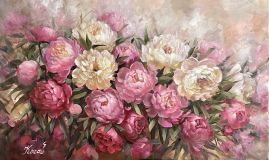 Bouquet of peonies