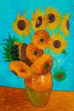 Vase with Twelve Sunflowers, 1888