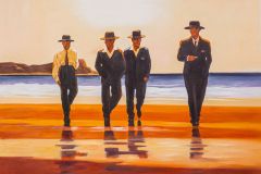 Copy of Jack Vettriano's painting. Bill's Boys (The Italians)