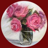 Roses in a vase