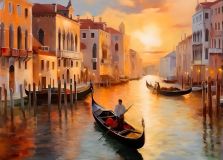 Venice Sparks of Sunset