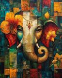 Ganesha in the garden