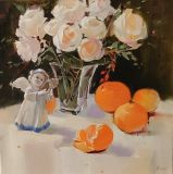 Roses and tangerines