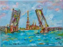 "St. Petersburg. Drawbridge"