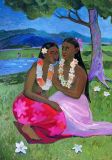 The Tahitian women