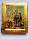 Handwritten icon “Reverend Martyr Vadim of Persia, Archimandrite”