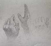 Sketch of a hand