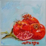 "Still life. Pomegranate"