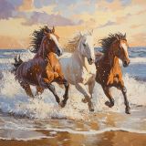 Three horses