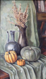 still life with a pumpkin