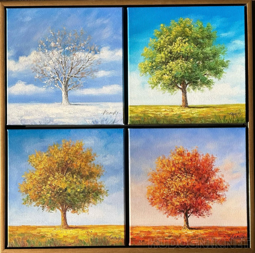 Seasons. Quadriptych