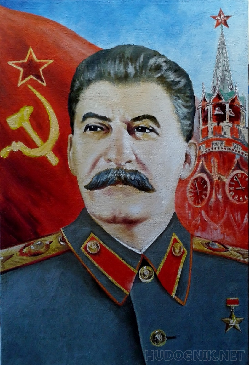 Картины со сталиным