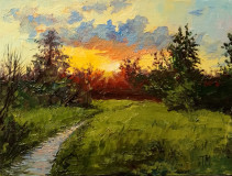 Sunset flashes