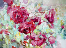 rosa de té