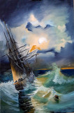 Night at sea